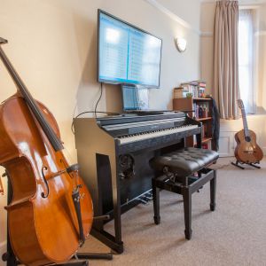 Our Piano rooms - The Library