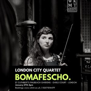 Our Music Community flattered by the London City Quartet