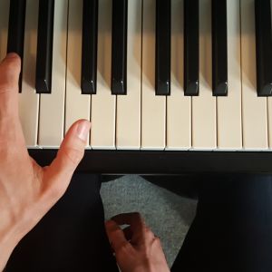 Piano technique: The placement