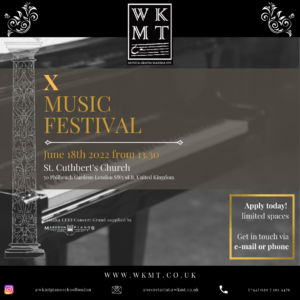 Piano Festival in London by WKMT